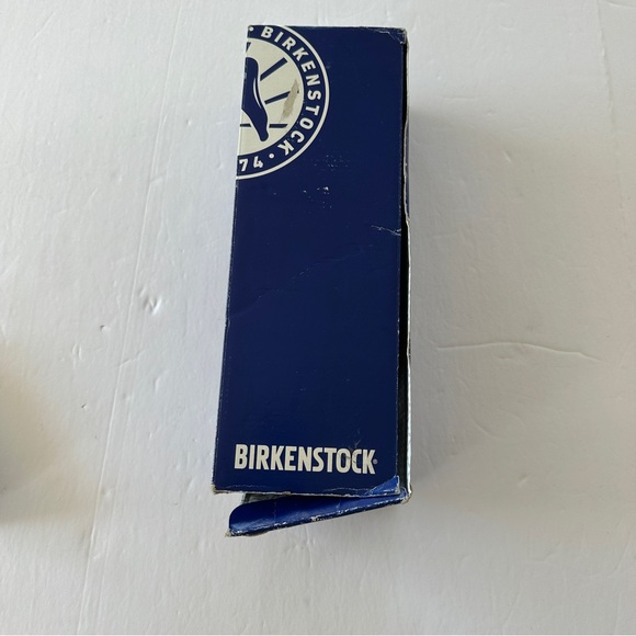 Birkenstock MADRID BIG BUCKLE Navy Blue leather Sandals 38 women’s - Picture 14 of 15